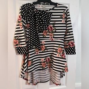 Ruffles and mudpies top